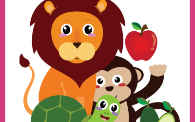 كراسة الحروف الأبجدية العربية ملونة