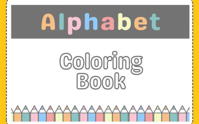 Alphabet A-Z Coloring Book Printable