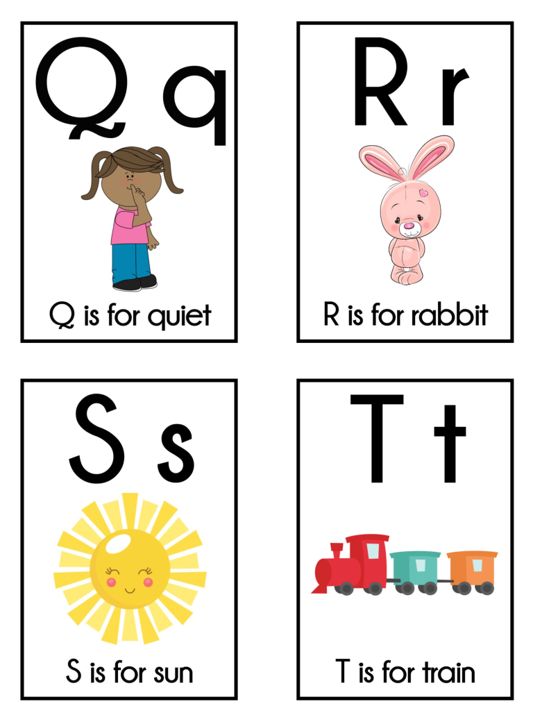Alphabet Flash Cards Free Printable - Alphabet Flash Cards Free Printable 5 768x1040 