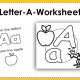 Letter-A-Worksheet