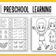 Preschool Learning Worksheets