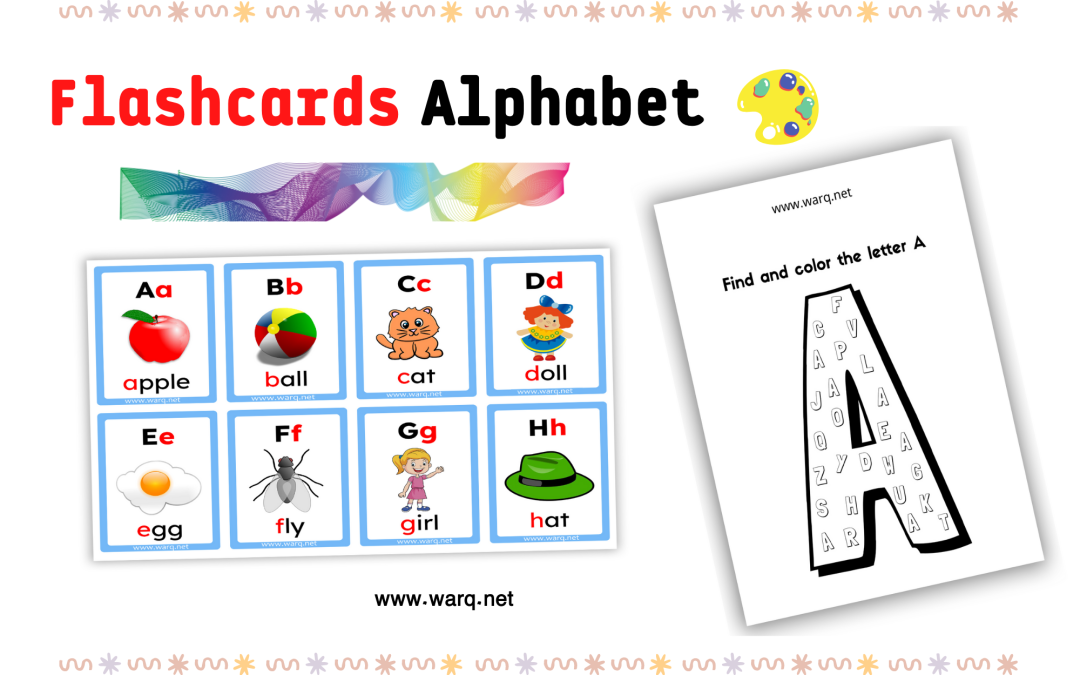 Learn And Color – Flashcards Alphabet